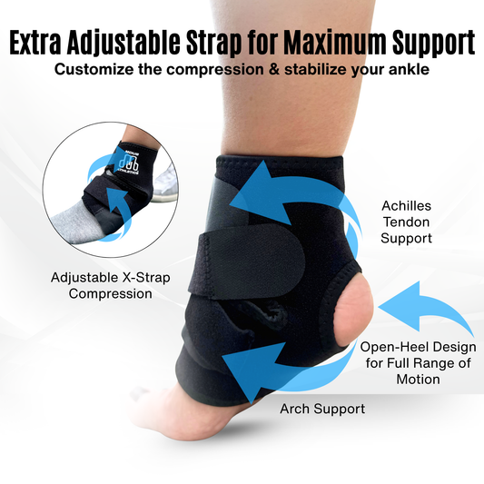 MDUB - Athletics Light Ankle Brace, Ankle Support, Ankle Brace for Men - MDUB Athletics