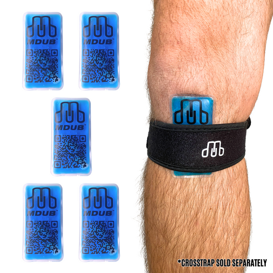 Ice Grip - Ice Pod , Ice Pack , Cold Packs , Hot Compress - Cold Compress Gel (5-Pack)