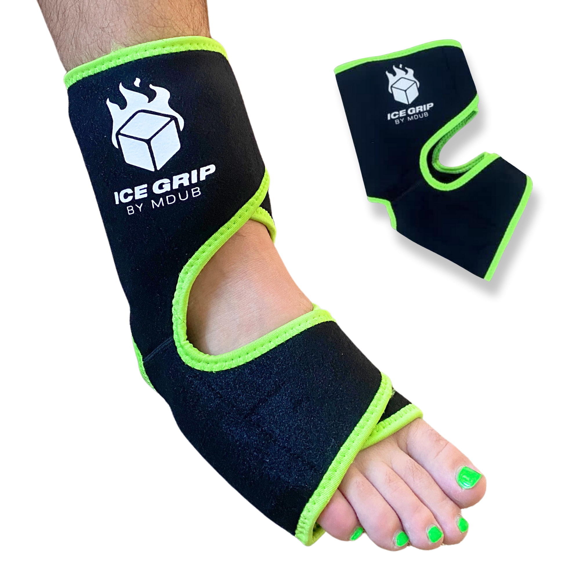 Ice Grip - Foot & Ankle Wrap, Foot Brace, Ankle Brace, Ankle Support