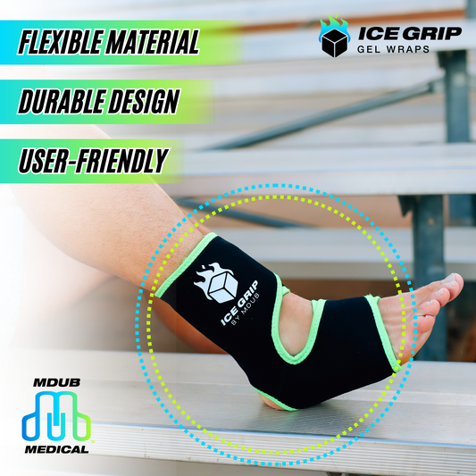 Ice Grip - Foot & Ankle Wrap, Foot Brace, Ankle Brace, Ankle Support