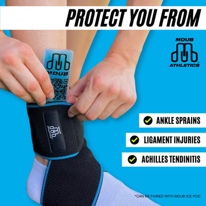 MDUB - Athletics, Ankle Wrap, Ankle Brace, Ankle Compression Strap, Ankle Compress