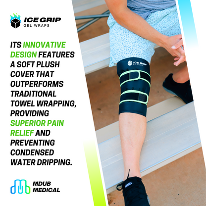 IIce Grip - Knee & Patella Wrap, Knee Brace, Knee Support, Patella Wrap