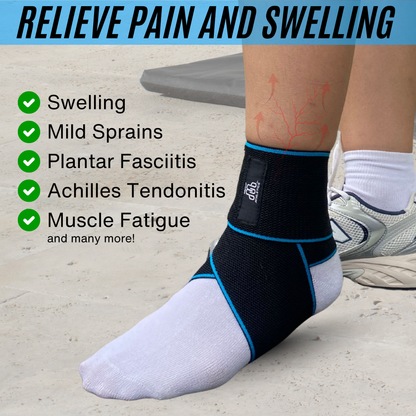 MDUB - Athletics, Ankle Wrap, Ankle Brace, Ankle Compression Strap, Ankle Compress - MDUB Athletics