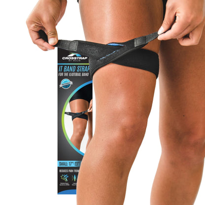 Crosstrap - IT Band Strap, Prevent Iliotibial Band Syndrome – Running, Cycling, Hiking, Outdoor Sports. by MDUB Medical 1-Pack