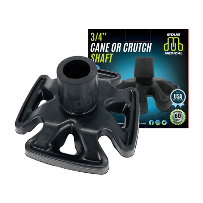 MDUB Medical Heavy Duty Sturdy Compact Design All Terrain Tip for Cane & Crutch