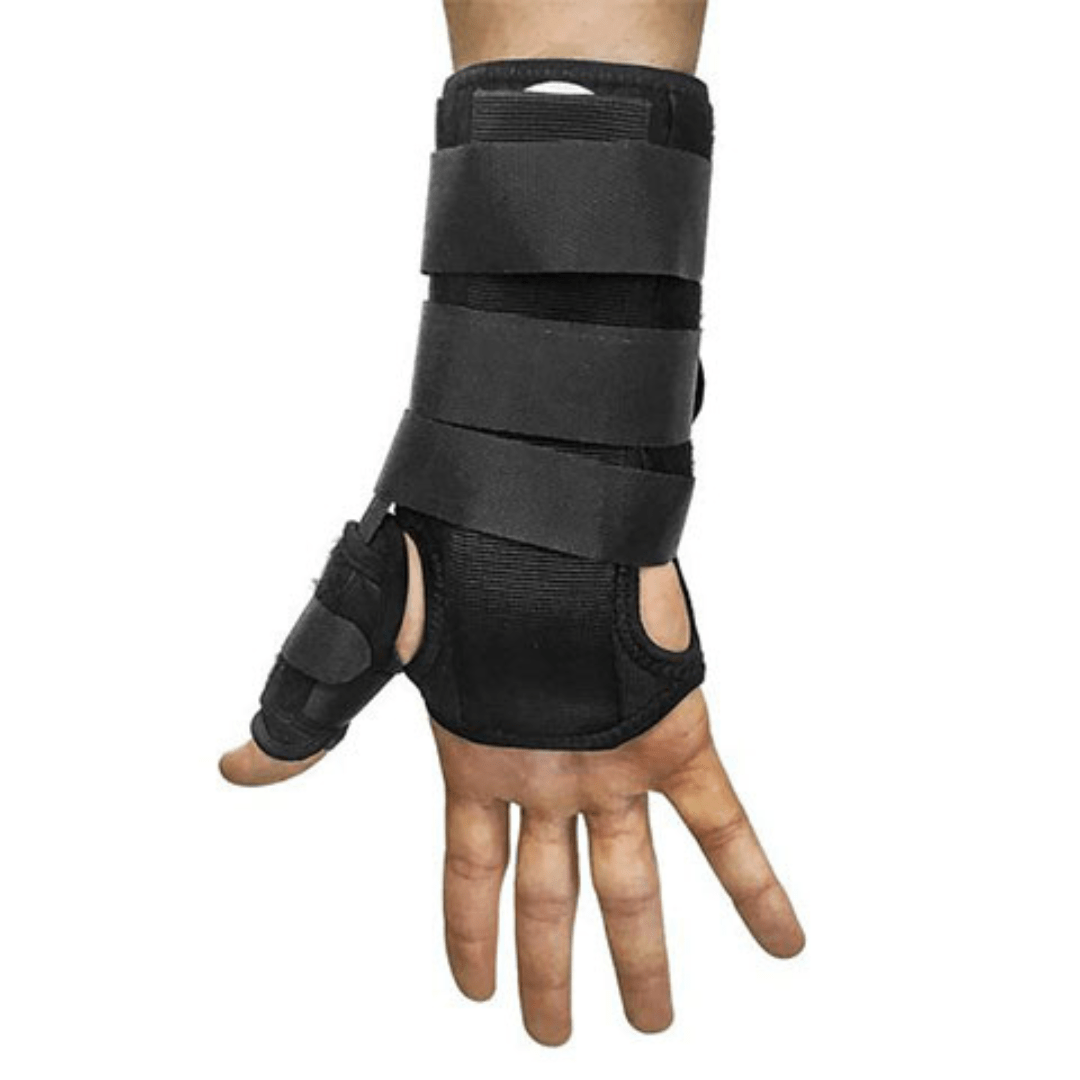 Crosstrap - Right/Left Hand Removable Splint/Stabilizer Thumb Strap & Wrist Brace