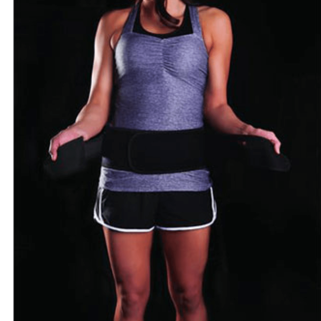 MDUB Medical - Black Unisex Strength Posture Lumbar Lower Back Pain Support Brace