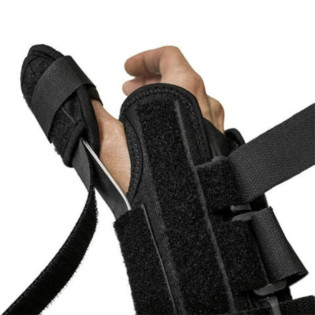 Crosstrap - Right/Left Hand Removable Splint/Stabilizer Thumb Strap & Wrist Brace