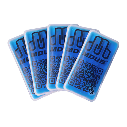 Ice Grip - Ice Pod , Ice Pack , Cold Packs , Hot Compress - Cold Compress Gel (5-Pack)