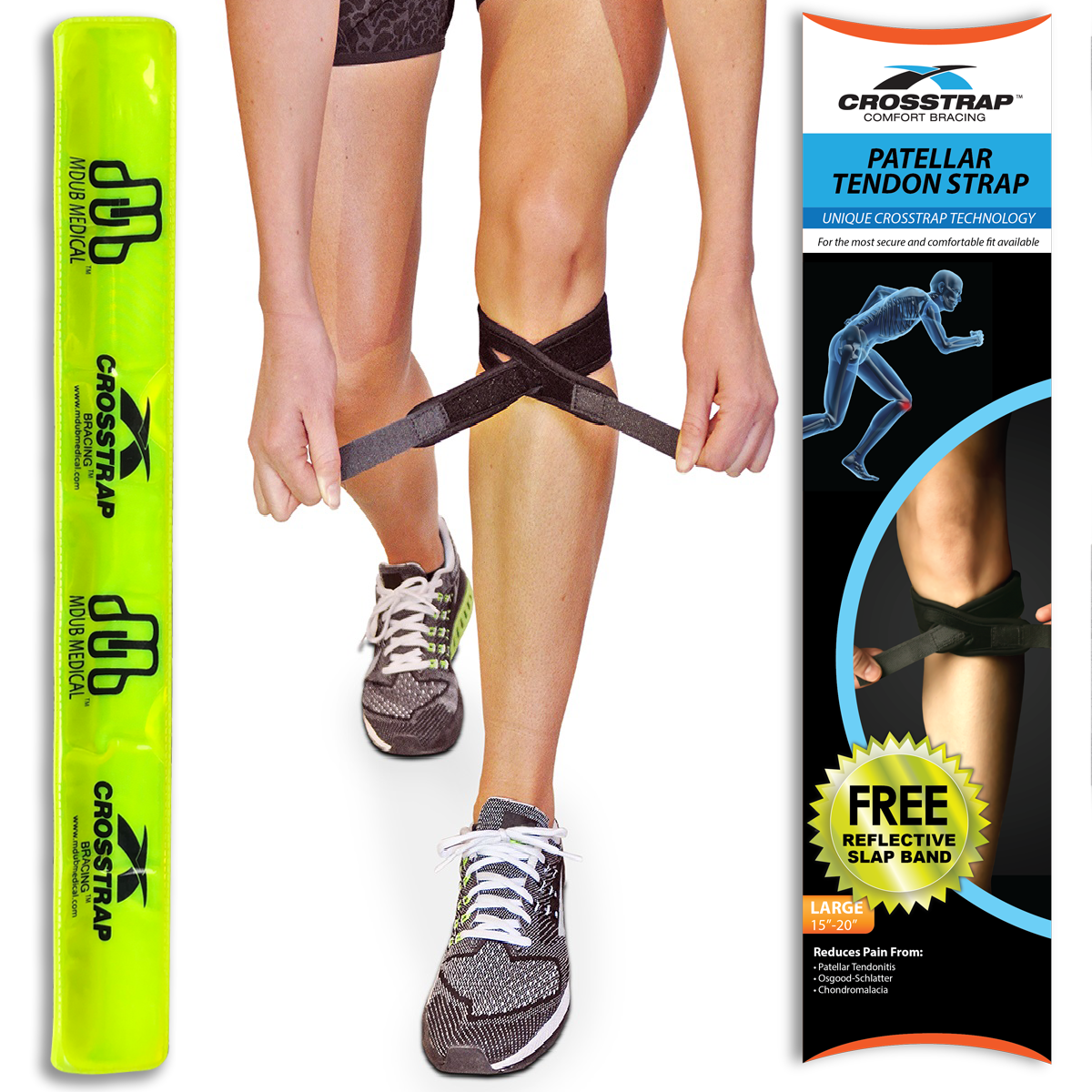 Patella Tendon Strap by MDUB | Crosstrap - MDUB MEDICAL